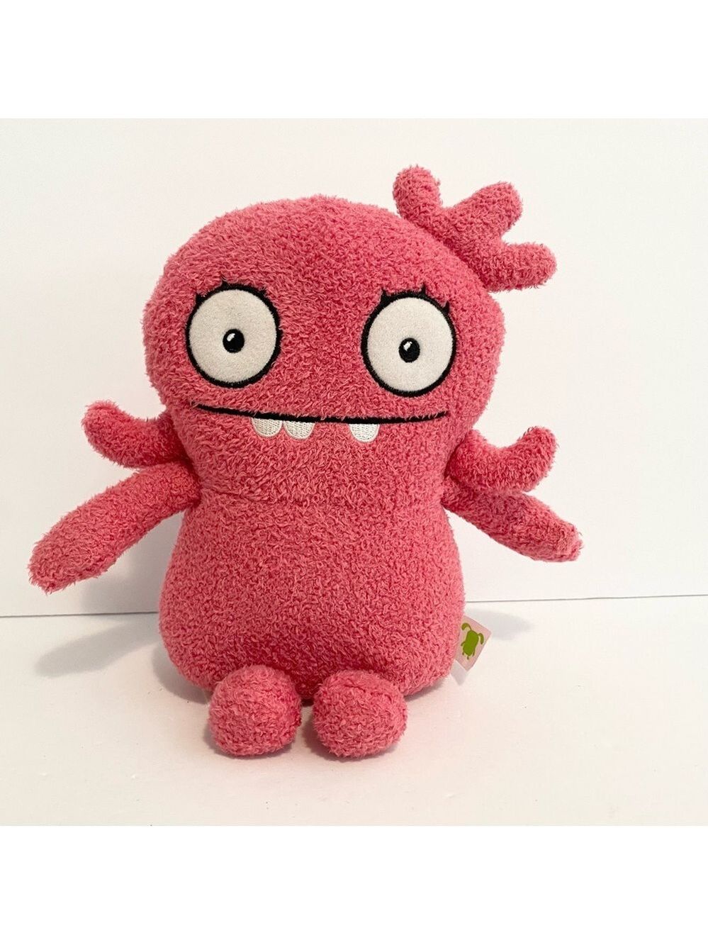 Ugly Dolls Pink Moxy Stuffed Animal Plush Toy Artist Series 9” Monster